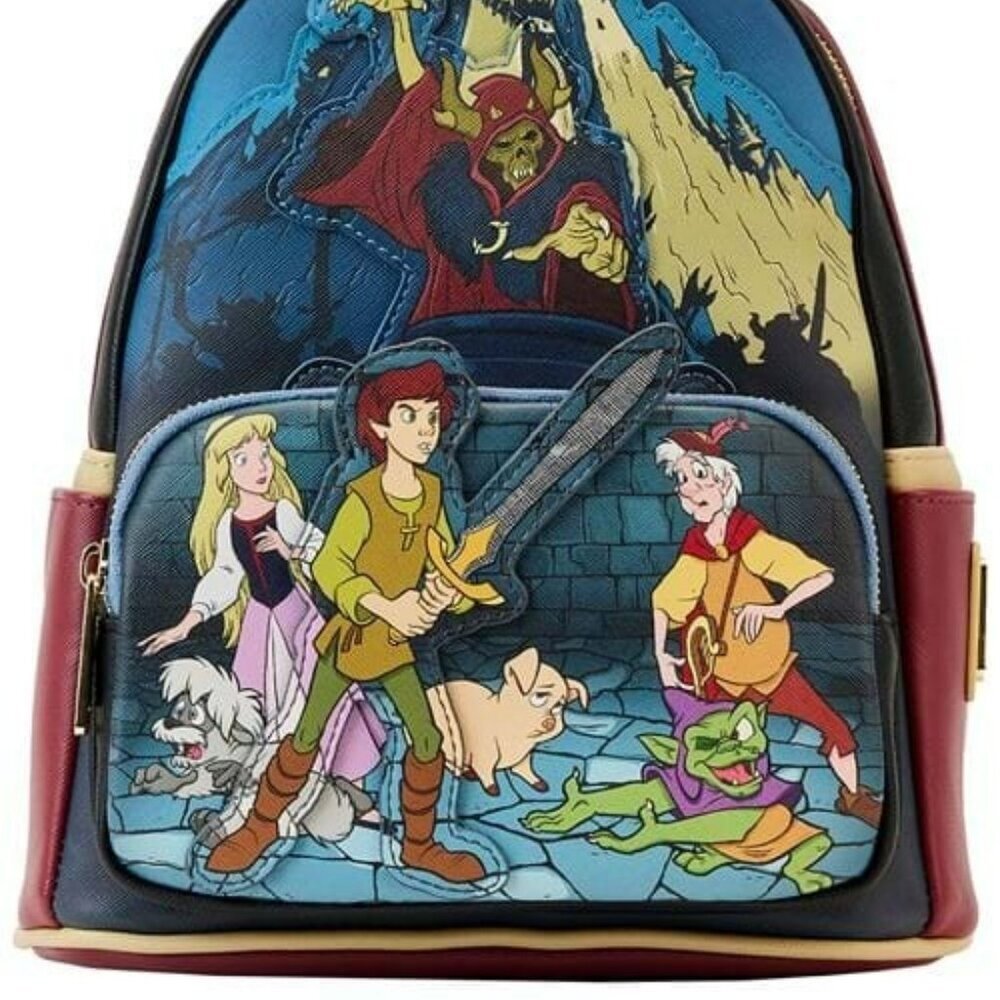 Loungefly Disney The Black Cauldron Backpack NWT​